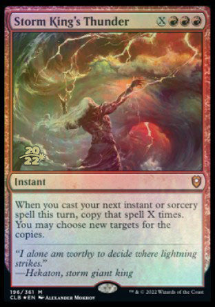 Storm King's Thunder [Commander Legends: Battle for Baldur's Gate Prerelease Promos] | Impulse Games and Hobbies