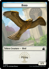 Bird // Angel (0002) Double-Sided Token [Ravnica Remastered Tokens] | Impulse Games and Hobbies