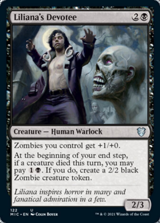 Liliana's Devotee [Innistrad: Midnight Hunt Commander] | Impulse Games and Hobbies
