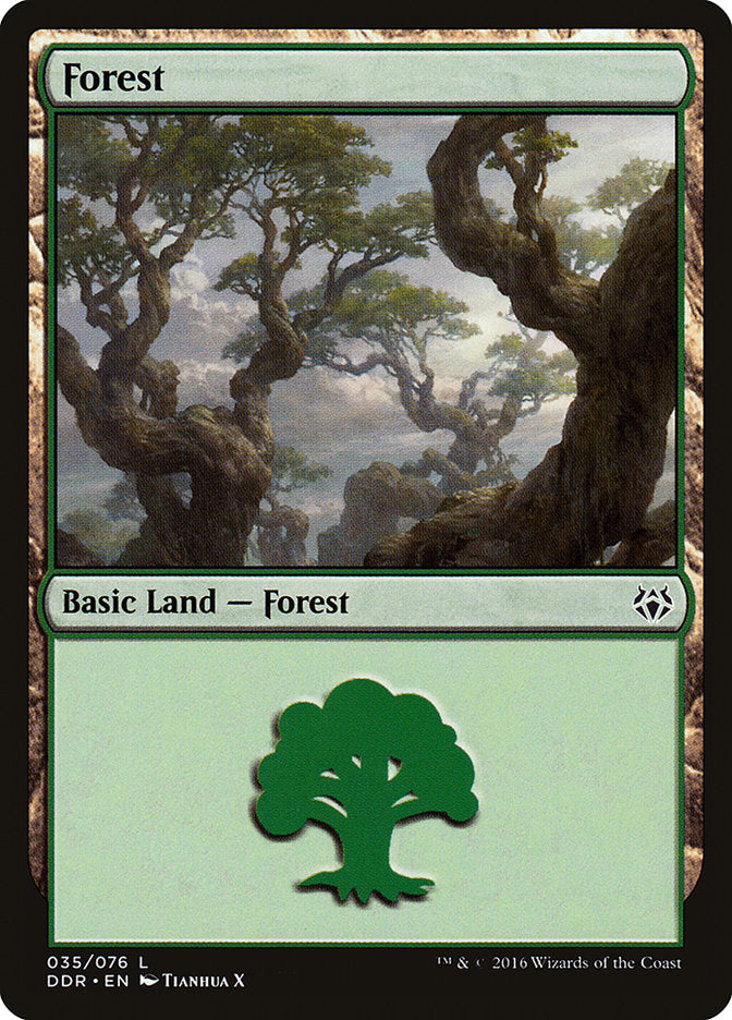 Forest (35) [Duel Decks: Nissa vs. Ob Nixilis] | Impulse Games and Hobbies