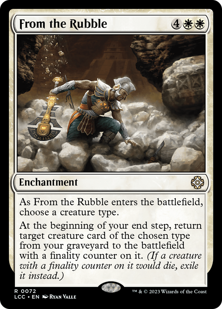 From the Rubble [The Lost Caverns of Ixalan Commander] | Impulse Games and Hobbies