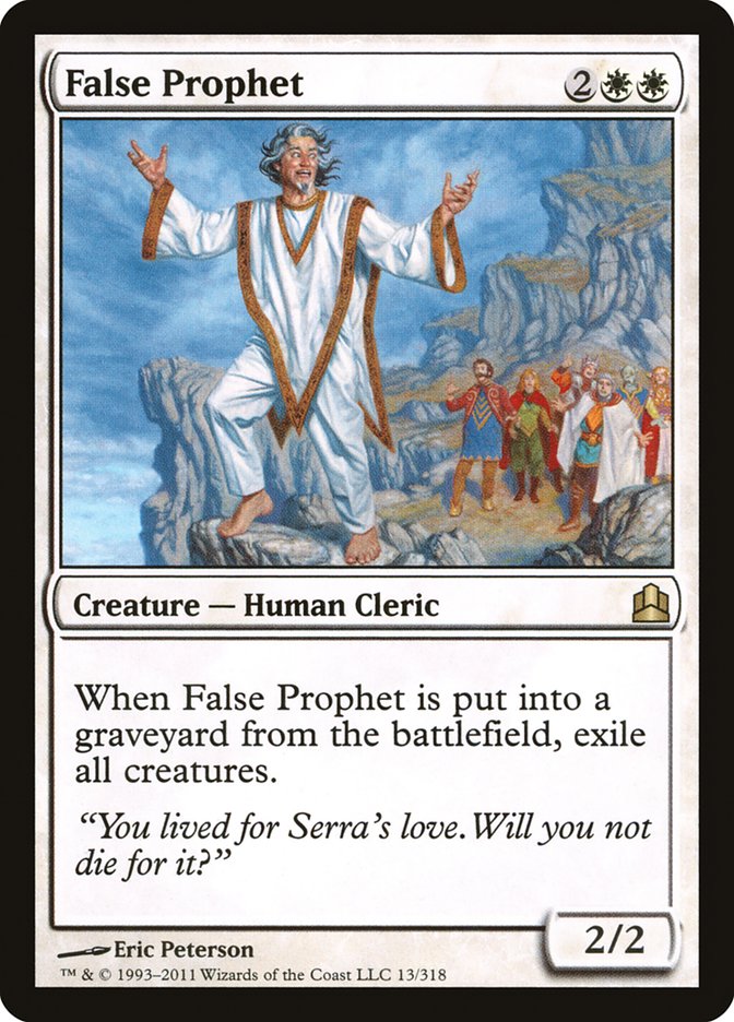 False Prophet [Commander 2011] | Impulse Games and Hobbies