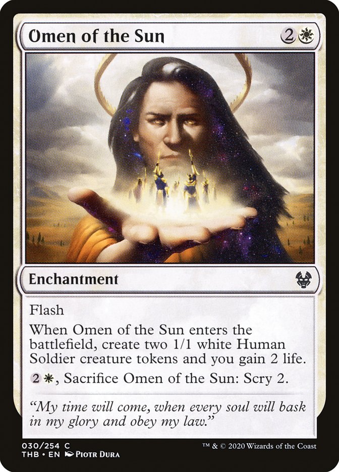 Omen of the Sun [Theros Beyond Death] | Impulse Games and Hobbies