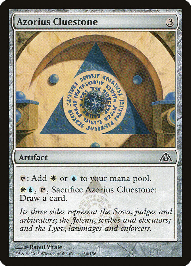 Azorius Cluestone [Dragon's Maze] | Impulse Games and Hobbies