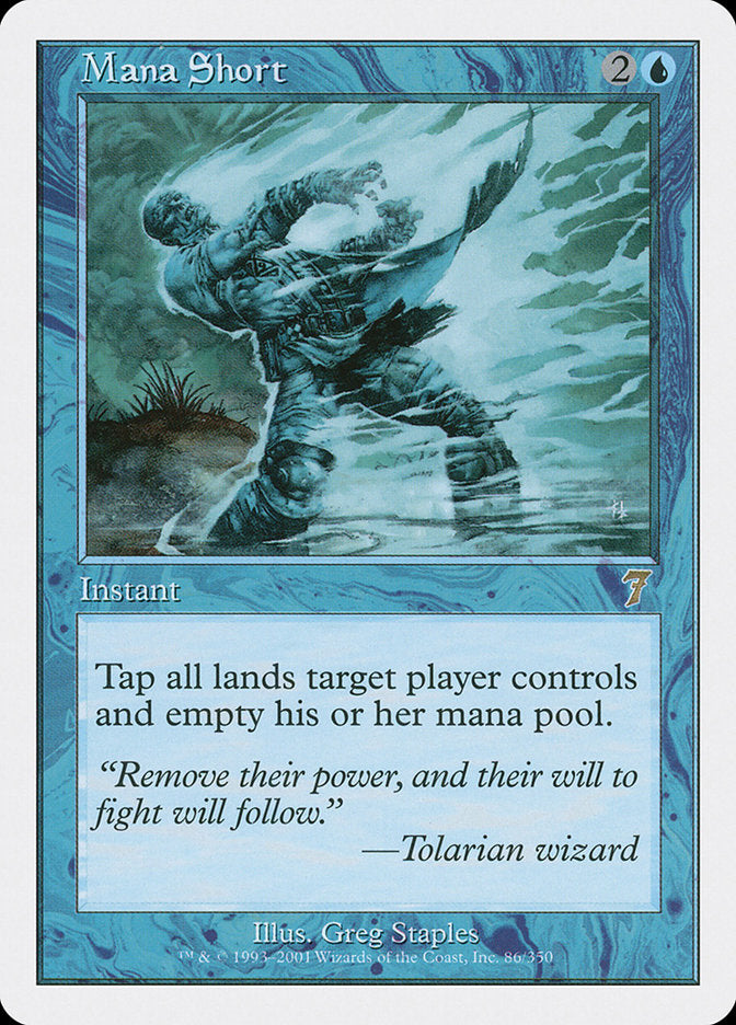 Mana Short [Seventh Edition] | Impulse Games and Hobbies