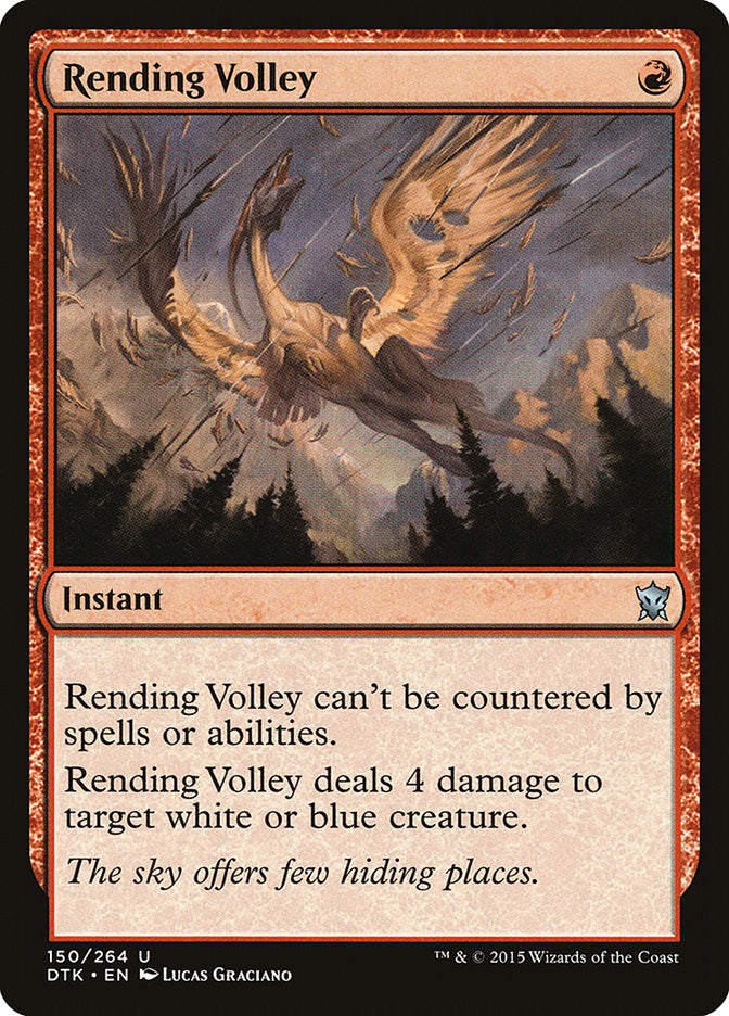 Rending Volley [Dragons of Tarkir] | Impulse Games and Hobbies