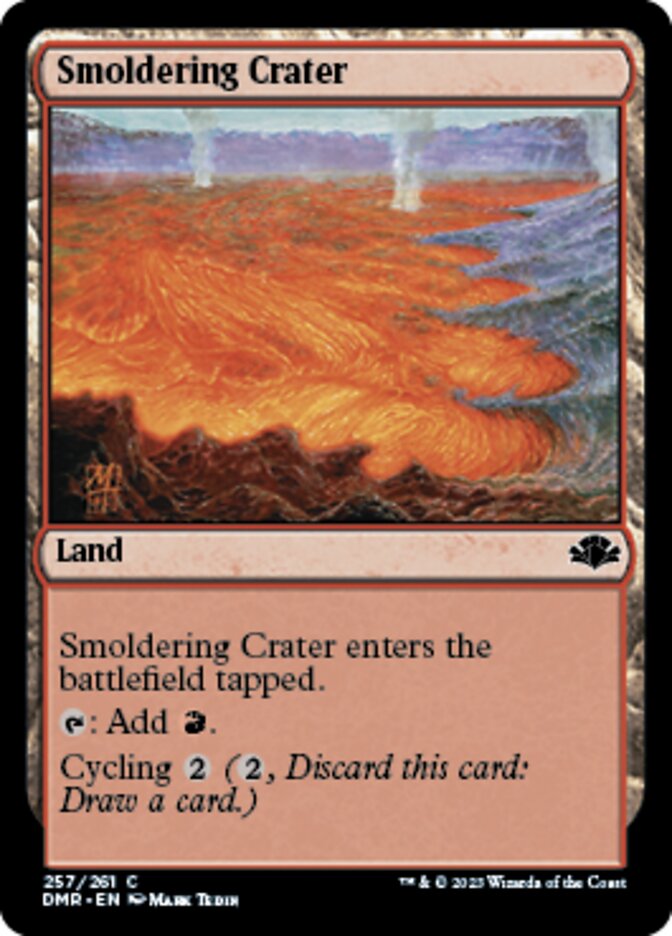 Smoldering Crater [Dominaria Remastered] | Impulse Games and Hobbies