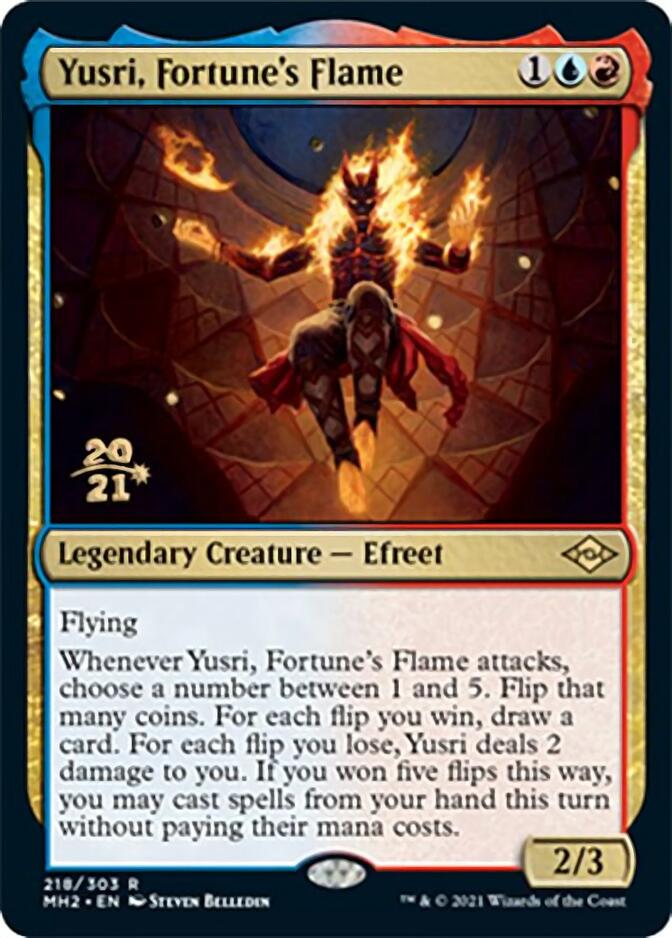 Yusri, Fortune's Flame [Modern Horizons 2 Prerelease Promos] | Impulse Games and Hobbies