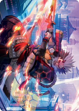 Isshin, Two Heavens as One 2 Art Card [Kamigawa: Neon Dynasty Art Series] | Impulse Games and Hobbies