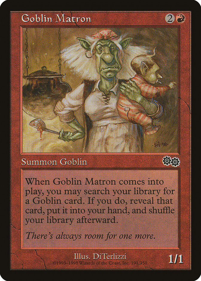 Goblin Matron [Urza's Saga] | Impulse Games and Hobbies