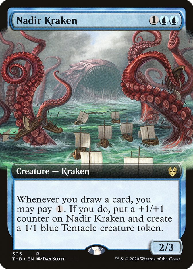 Nadir Kraken (Extended Art) [Theros Beyond Death] | Impulse Games and Hobbies