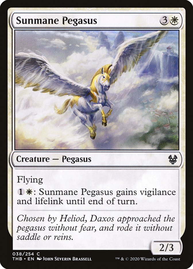 Sunmane Pegasus [Theros Beyond Death] | Impulse Games and Hobbies