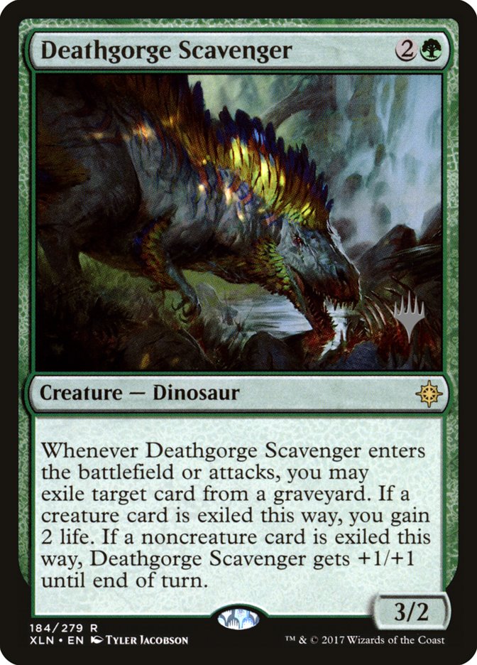 Deathgorge Scavenger (Promo Pack) [Ixalan Promos] | Impulse Games and Hobbies