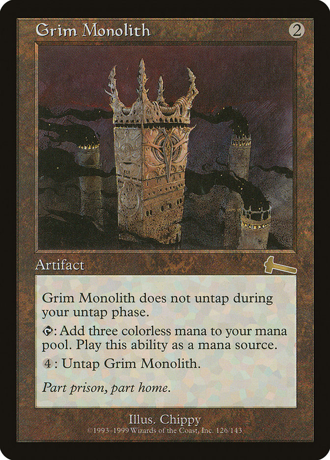 Grim Monolith [Urza's Legacy] | Impulse Games and Hobbies