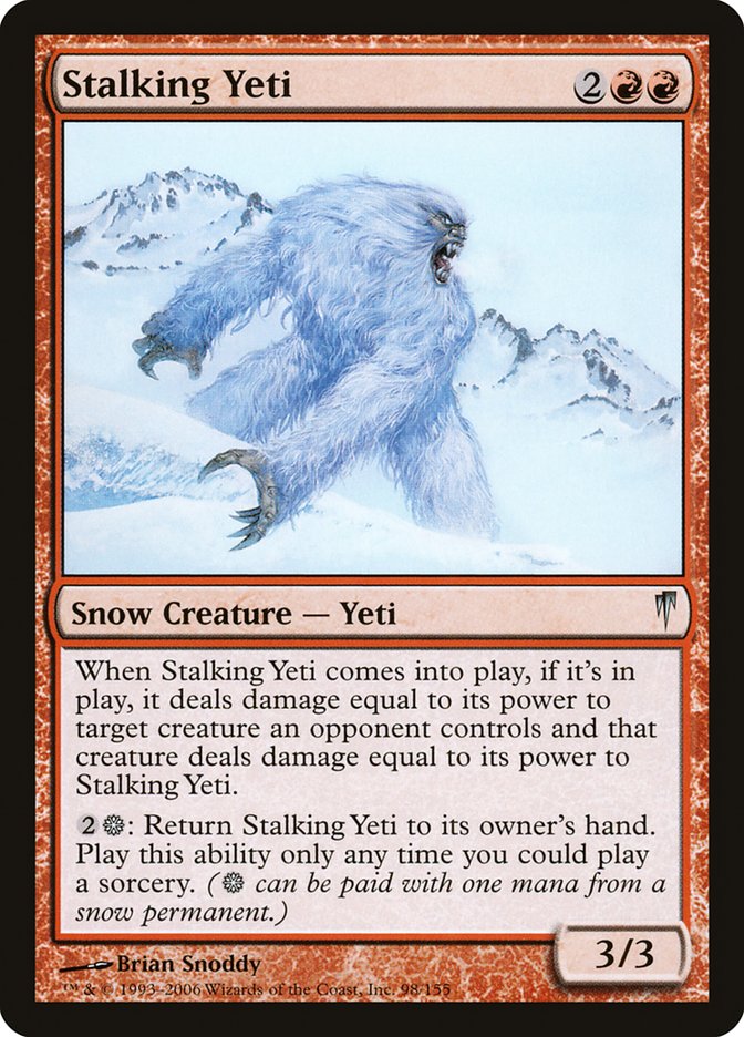 Stalking Yeti [Coldsnap] | Impulse Games and Hobbies