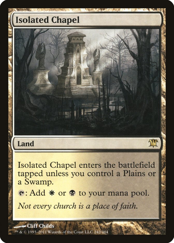 Isolated Chapel [Innistrad] | Impulse Games and Hobbies