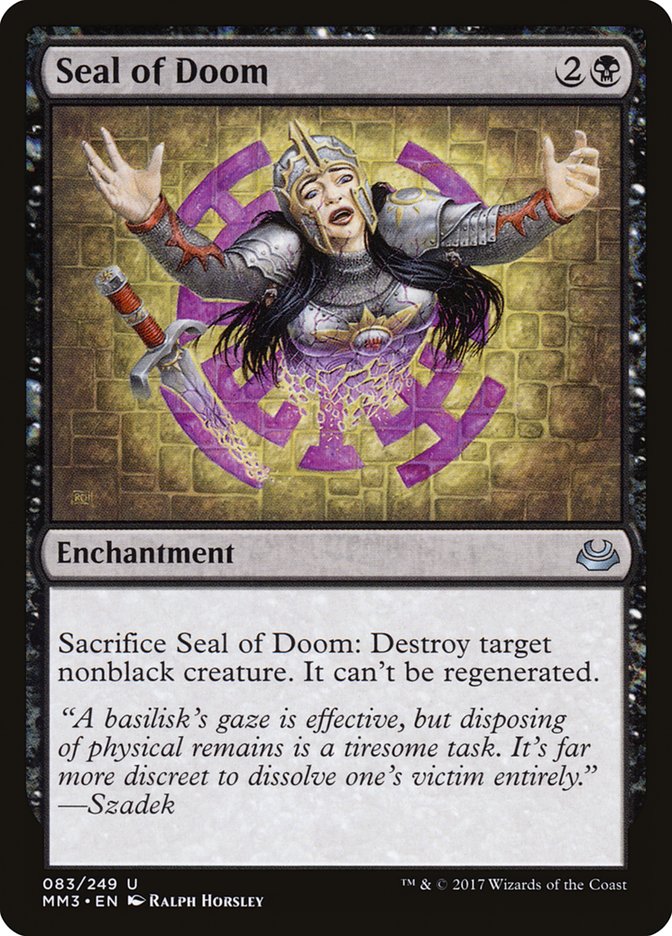 Seal of Doom [Modern Masters 2017] | Impulse Games and Hobbies