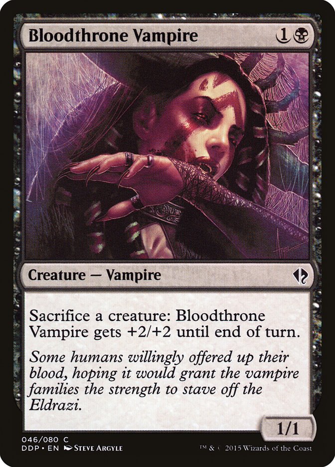 Bloodthrone Vampire [Duel Decks: Zendikar vs. Eldrazi] | Impulse Games and Hobbies