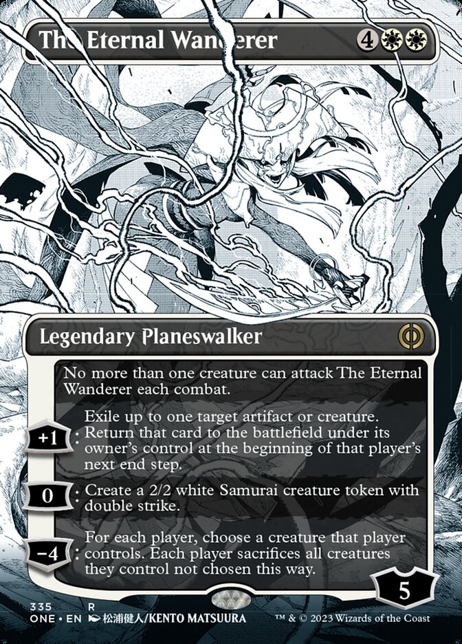 The Eternal Wanderer (Borderless Manga) [Phyrexia: All Will Be One] | Impulse Games and Hobbies