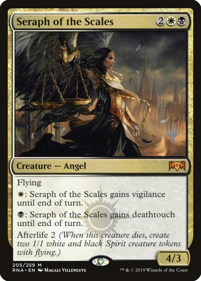 Seraph of the Scales (Promo Pack) [Ravnica Allegiance Promos] | Impulse Games and Hobbies