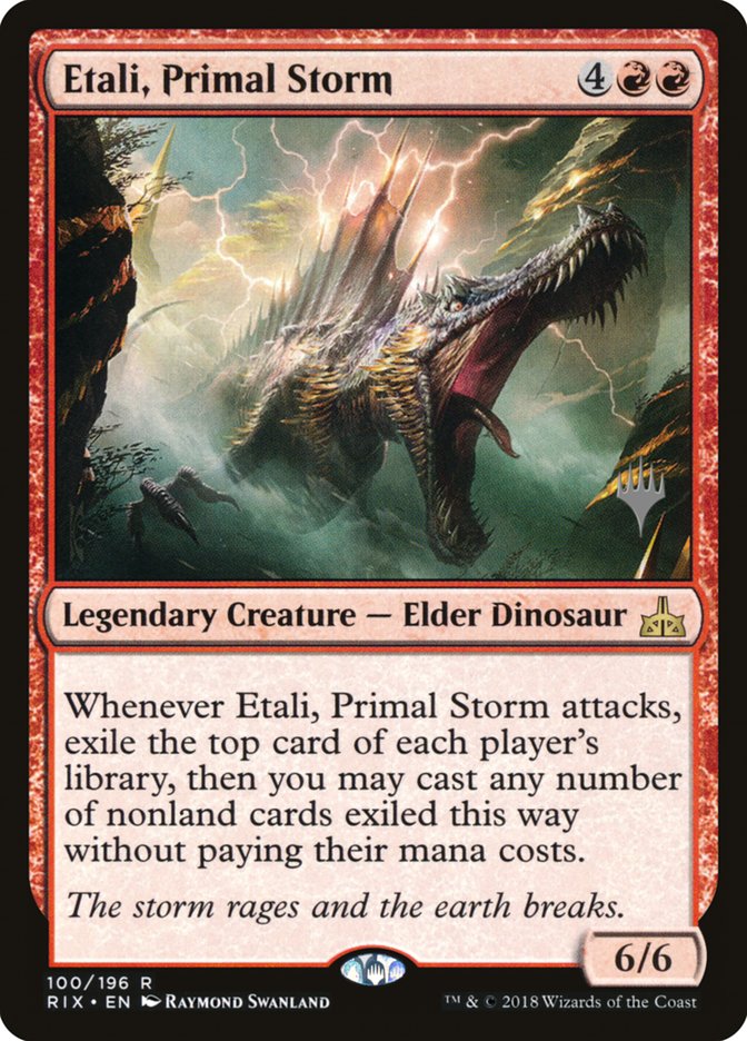 Etali, Primal Storm (Promo Pack) [Rivals of Ixalan Promos] | Impulse Games and Hobbies