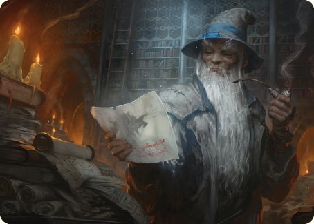 Learn from the Past Art Card [The Lord of the Rings: Tales of Middle-earth Art Series] | Impulse Games and Hobbies