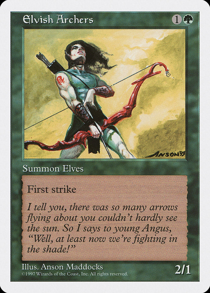 Elvish Archers [Fifth Edition] | Impulse Games and Hobbies