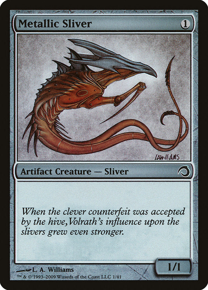 Metallic Sliver [Premium Deck Series: Slivers] | Impulse Games and Hobbies