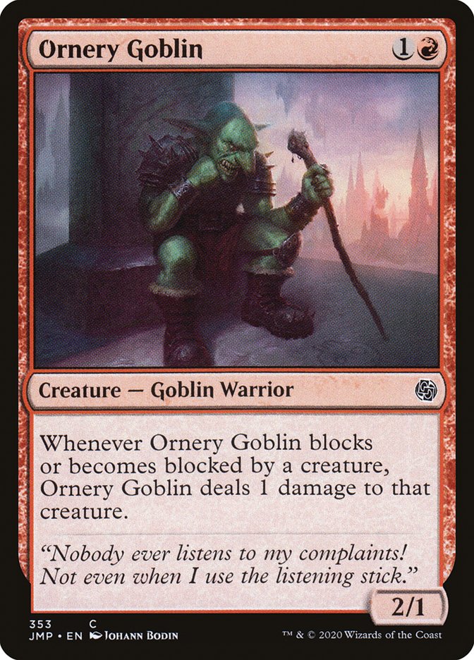 Ornery Goblin [Jumpstart] | Impulse Games and Hobbies