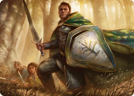 Boromir, Warden of the Tower Art Card [The Lord of the Rings: Tales of Middle-earth Art Series] | Impulse Games and Hobbies