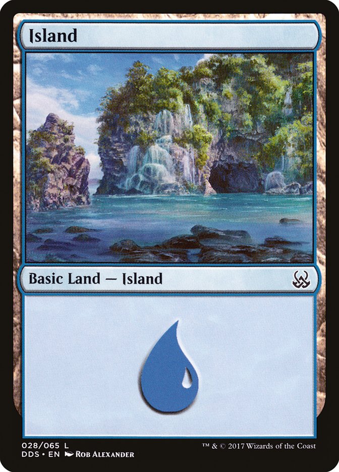 Island (28) [Duel Decks: Mind vs. Might] | Impulse Games and Hobbies