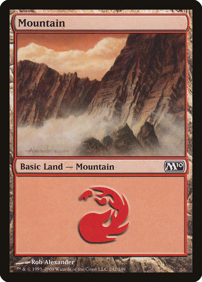 Mountain (242) [Magic 2010] | Impulse Games and Hobbies