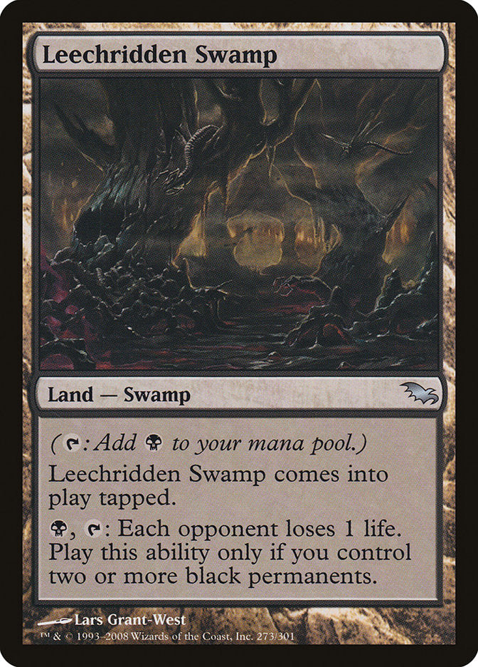 Leechridden Swamp [Shadowmoor] | Impulse Games and Hobbies