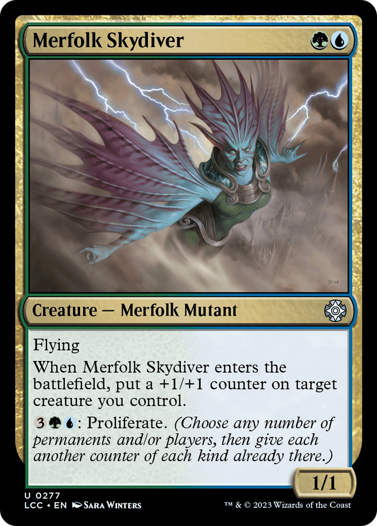 Merfolk Skydiver [The Lost Caverns of Ixalan Commander] | Impulse Games and Hobbies