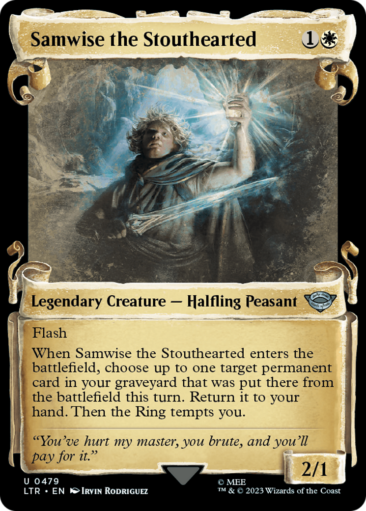 Samwise the Stouthearted [The Lord of the Rings: Tales of Middle-Earth Showcase Scrolls] | Impulse Games and Hobbies