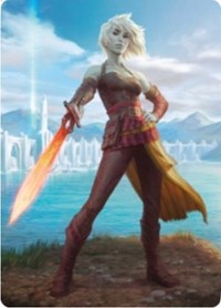 Nahiri, Heir of the Ancients 1 Art Card [Zendikar Rising Art Series] | Impulse Games and Hobbies