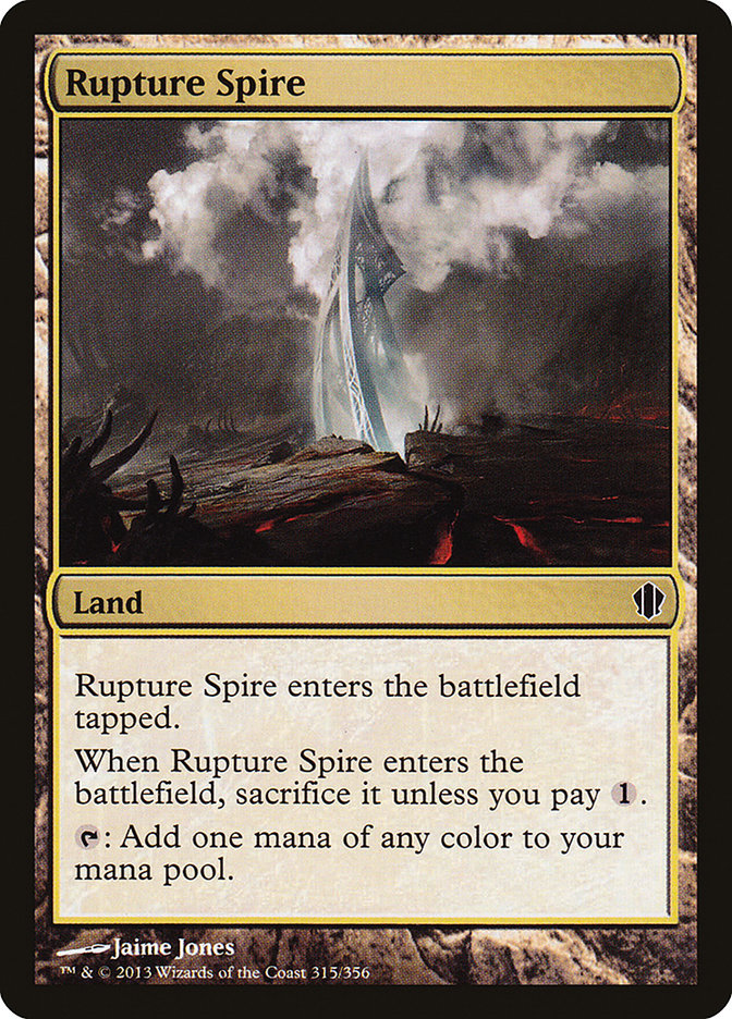 Rupture Spire [Commander 2013] | Impulse Games and Hobbies