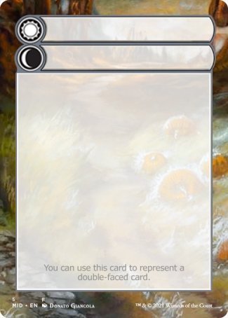 Helper Card (5/9) [Innistrad: Midnight Hunt Tokens] | Impulse Games and Hobbies