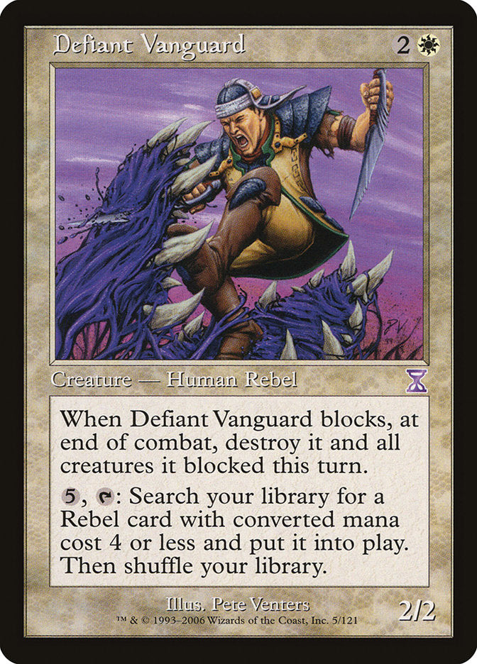 Defiant Vanguard [Time Spiral Timeshifted] | Impulse Games and Hobbies