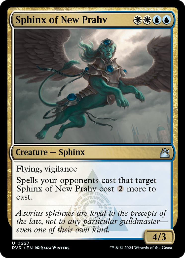 Sphinx of New Prahv [Ravnica Remastered] | Impulse Games and Hobbies