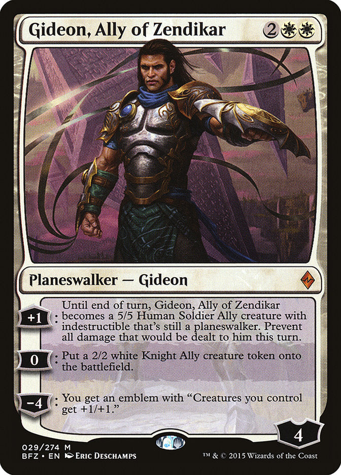 Gideon, Ally of Zendikar [Battle for Zendikar] | Impulse Games and Hobbies