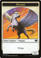 Kor Soldier // Pegasus Double-sided Token [Commander 2014 Tokens] | Impulse Games and Hobbies