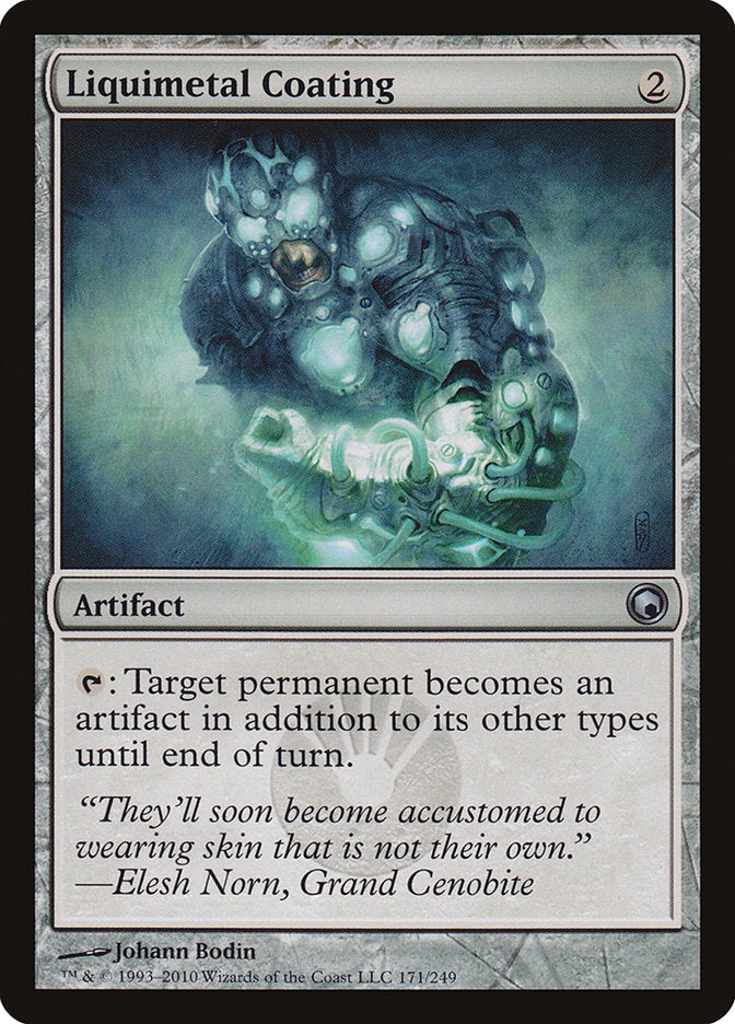 Liquimetal Coating [Scars of Mirrodin] | Impulse Games and Hobbies