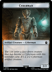 Copy // Cyberman Double-Sided Token [Doctor Who Tokens] | Impulse Games and Hobbies