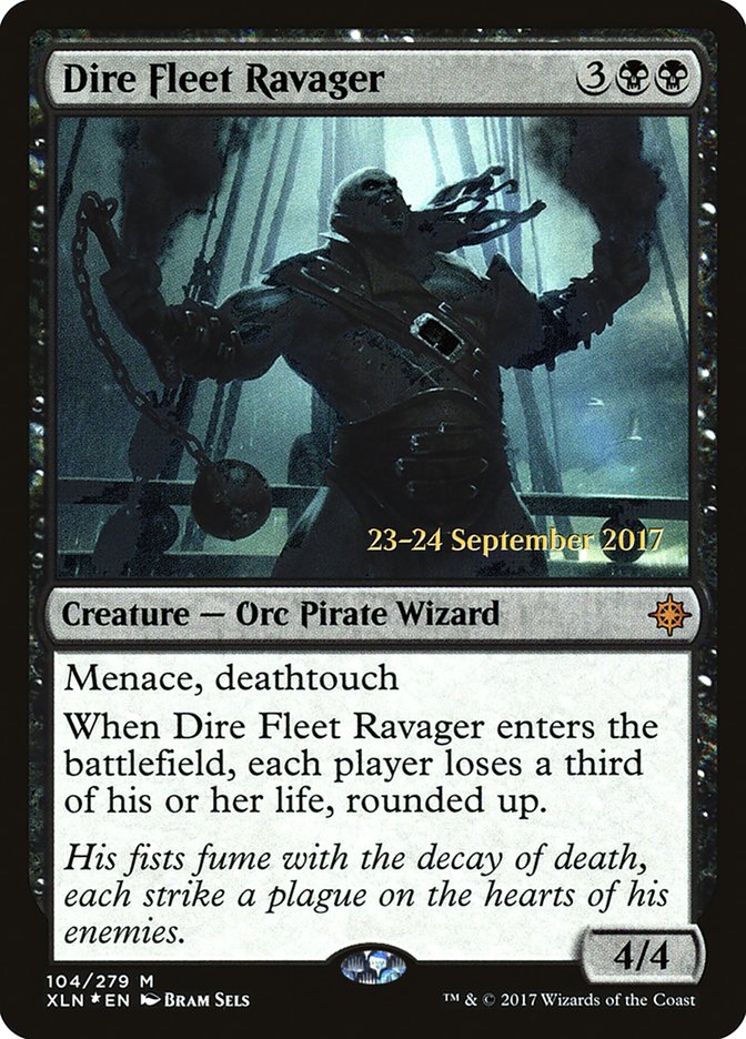 Dire Fleet Ravager [Ixalan Prerelease Promos] | Impulse Games and Hobbies