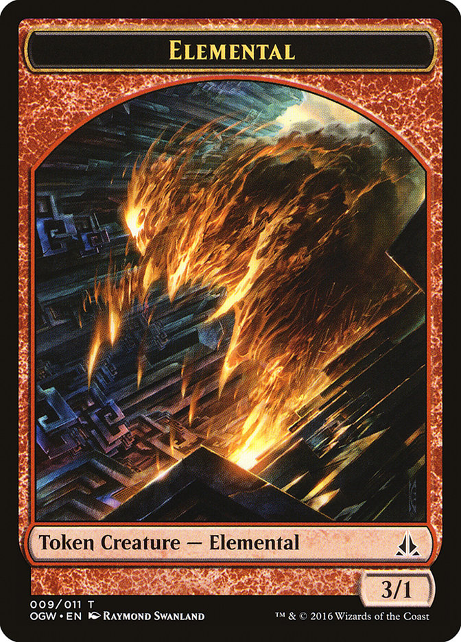 Elemental (009/011) [Oath of the Gatewatch Tokens] | Impulse Games and Hobbies