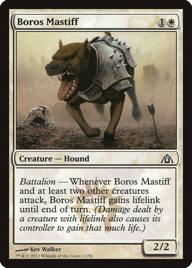 Boros Mastiff [Dragon's Maze] | Impulse Games and Hobbies