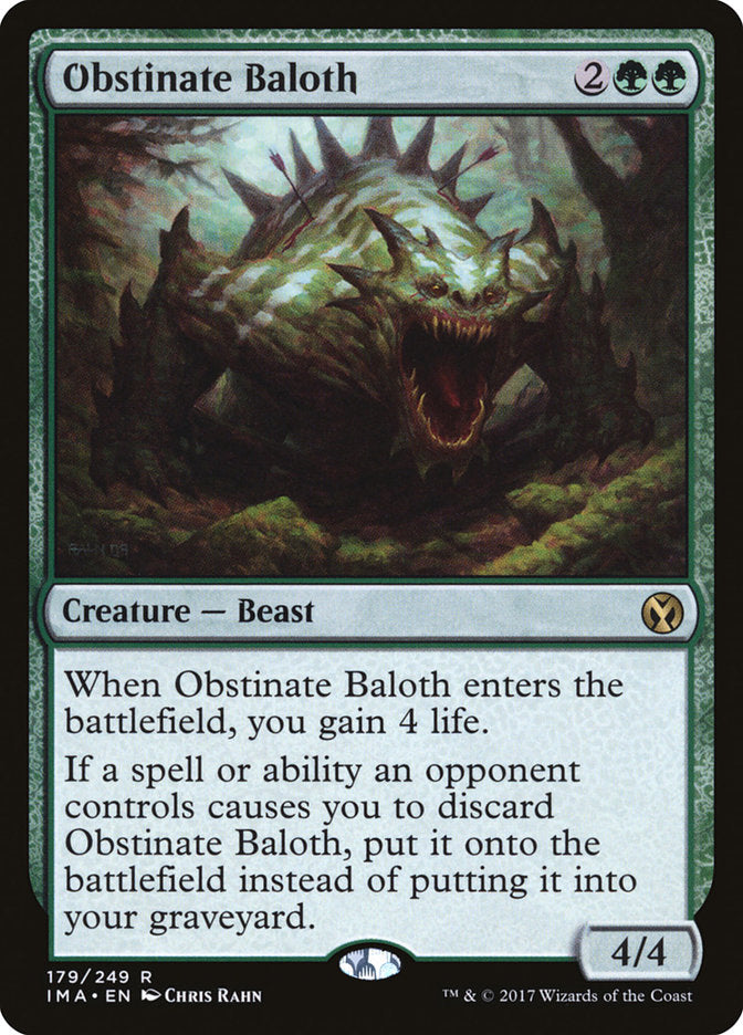 Obstinate Baloth [Iconic Masters] | Impulse Games and Hobbies