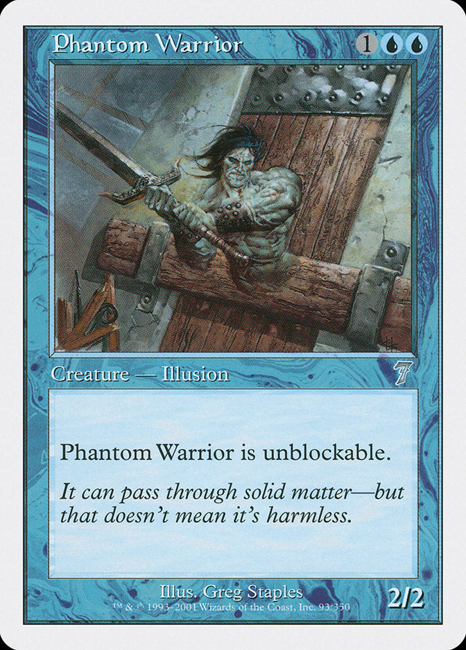 Phantom Warrior [Seventh Edition] | Impulse Games and Hobbies