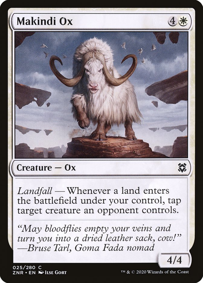 Makindi Ox [Zendikar Rising] | Impulse Games and Hobbies